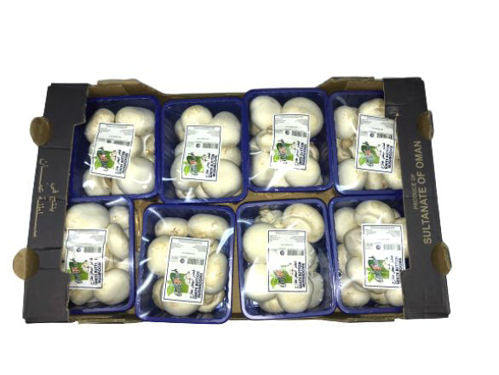 White Mushrooms Box. 2 KG china 🇨🇳
