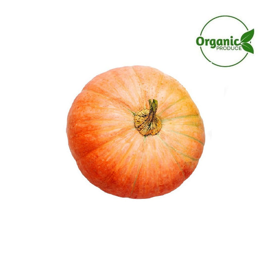 Pumpkin Red Organic 0.9-1.3Kg Size:  1 piece India 🇮🇳